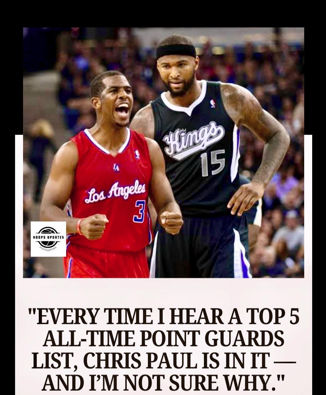 老冤家了!考辛斯:我不明白保罗为什么总是在控卫前五榜单中